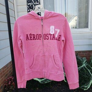 Aeropostale Youth Zip Up Hoodie Size Small